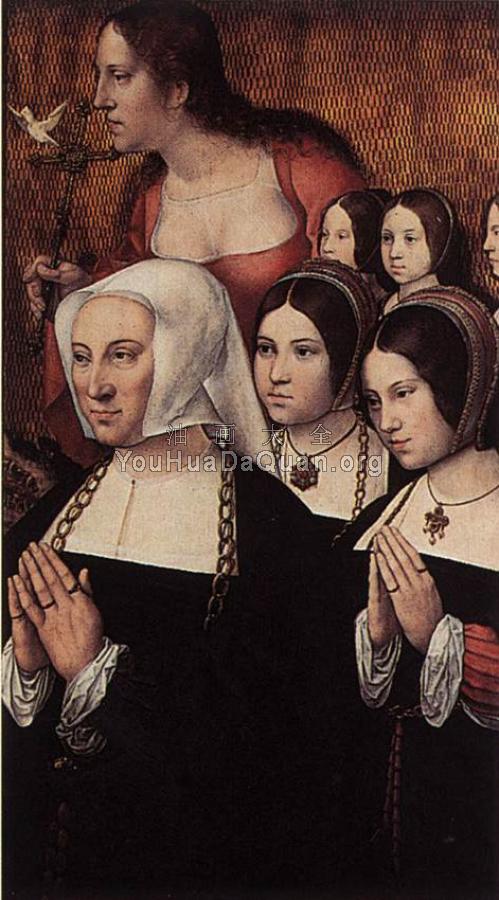 Haneton Triptych-right - 拜尔内特·凡·奥利